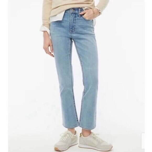 J.Crew Denim - J. Crew Mid Rise Flare Crop Jeans Size 27